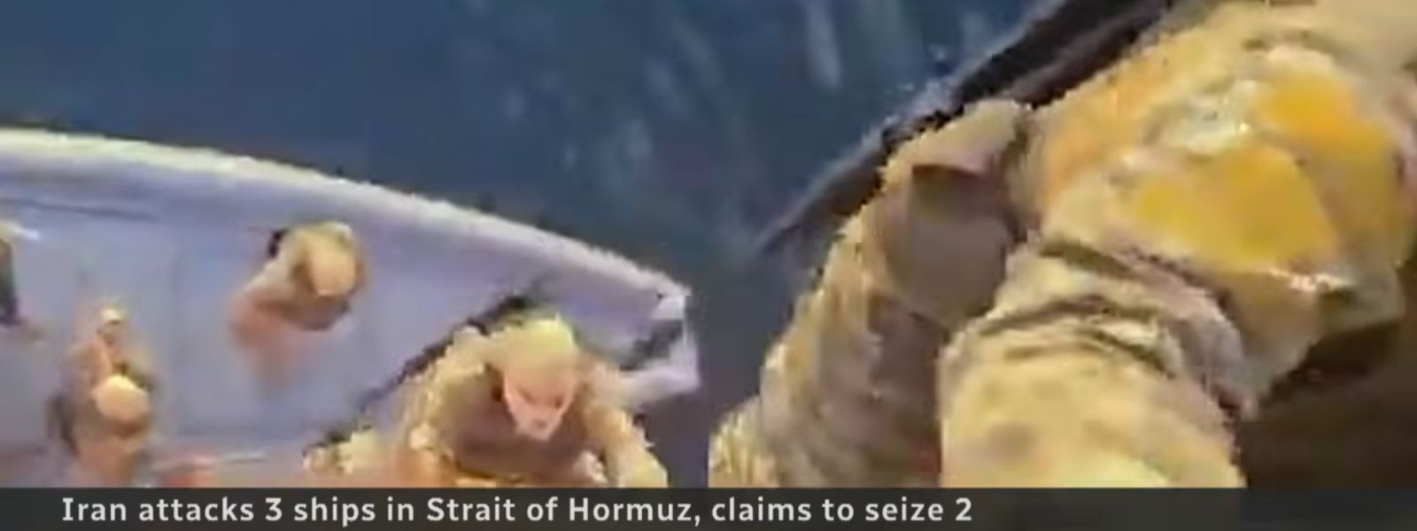 Iran Claims Seizure of Two Vessels in Hormuz